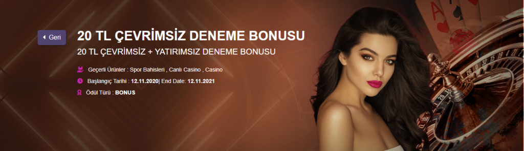 Onwin Deneme Bonusu